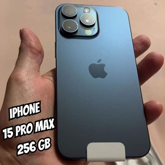 Apple iPhone 15 Pro Max (256 GB) — Titânio Azul