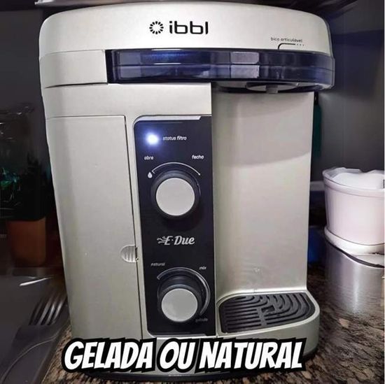 Purificador De Água Ibbl E-due Prata Bivolt 79073001