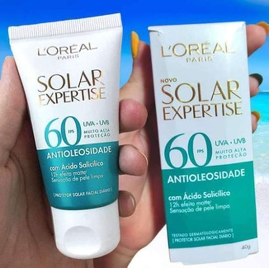 Protetor Solar Antioleosidade Sem Cor Fps60 L'oréal Paris