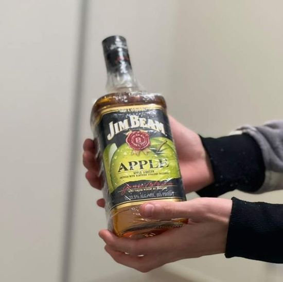 Jim Beam Whisky Bourbon Americano Apple 1L