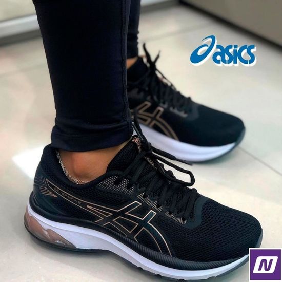 Tênis Asics Gel-sparta 2 Feminino - Preto+dourado