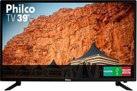 TV LED 39'' Philco PTV39N87D HD com Conversor Digital 3 HDMI 1 USB Som Surround 60Hz - Preta