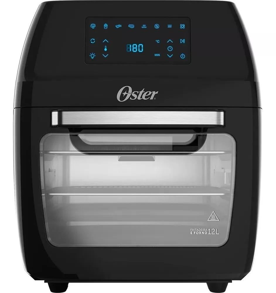 fritadeira-oven-fryer-3-em-1-ofrt780-12-litros-preta-oster-cor-preto-220v - Imagem