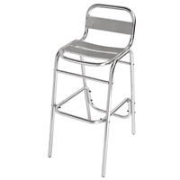cadeira-alta-aluminio - Imagem