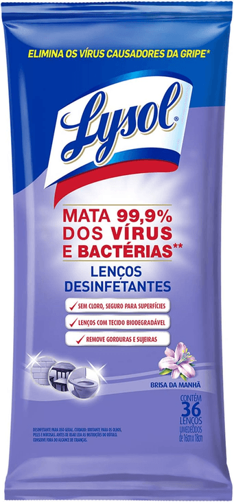 lencos-desinfetantes-lysol-brisa-da-manha-36-unidades-lysol-roxo - Imagem