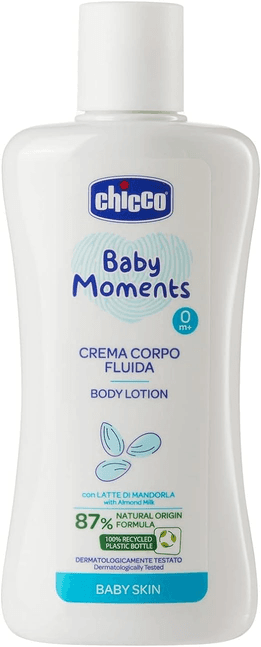 chicco-creme-corporal-baby-moments-200-ml-pele-delicada - Imagem