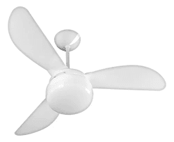 ventilador-de-teto-ventisol-fenix-led-branco-130w-com-3-pas-de-plastico-960-mm-de-diametro-127-v - Imagem