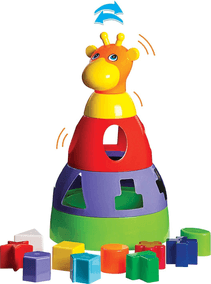 brinquedo-educativo-girafa-didatica-com-blocos-merco-toys-cores-sortidas-1-unidade - Imagem
