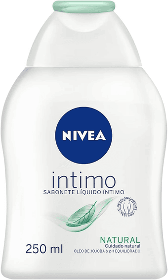 nivea-sabonete-liquido-intimo-natural-250ml-mantem-o-ph-natural-com-extrato-de-camomila-e-oleo-de-jojoba-limpeza-suave-sem-corantes-testado-dermatologicamente-e-ginecologicamente - Imagem