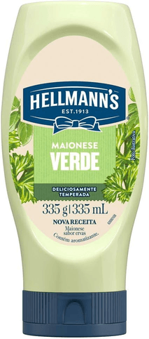 hellmanns-maionese-verde-squeeze-335g - Imagem