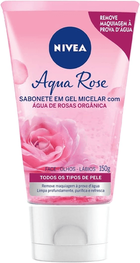 nivea-micellair-sabonete-gel-de-limpeza-facial-agua-de-rosas-150ml - Imagem