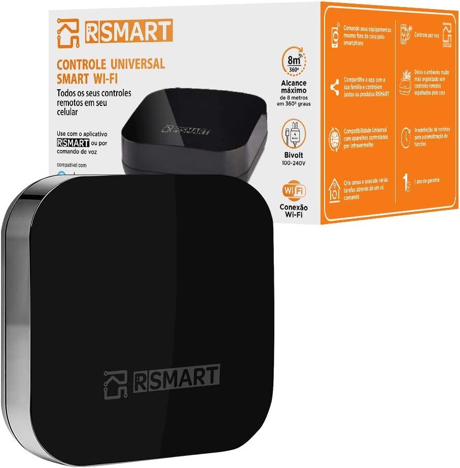 smart-controle-universal-inteligente-rsmart-wi-fi-infravermelho-compativel-com-alexa-2021-preto - Imagem