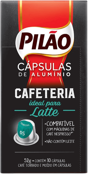 pilao-cafe-capsula-cafeteria-espresso-5-10-unidades - Imagem