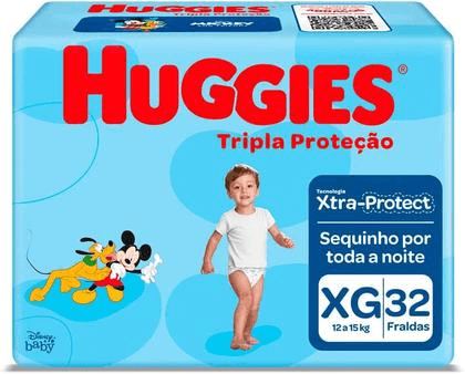 fralda-huggies-tripla-protecao-xg-32-fraldas-gps6 - Imagem