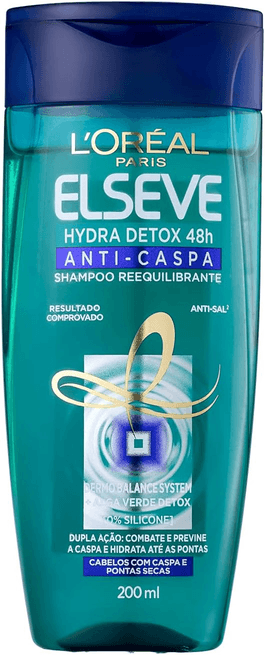 shampoo-loreal-paris-elseve-hydra-detox-anti-caspa-200ml - Imagem