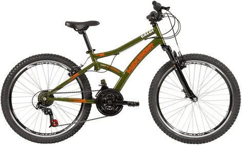 bicicleta-aro-24-caloi-max-front-verde - Imagem