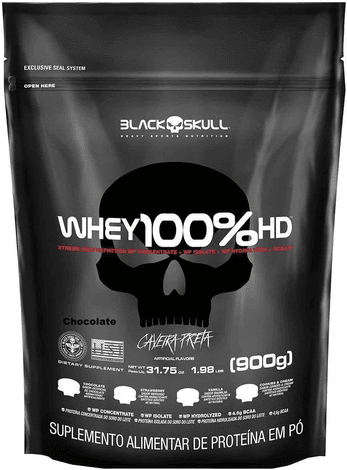 whey-100-hd-900g-refil-cookies-e-cream-black-skull - Imagem