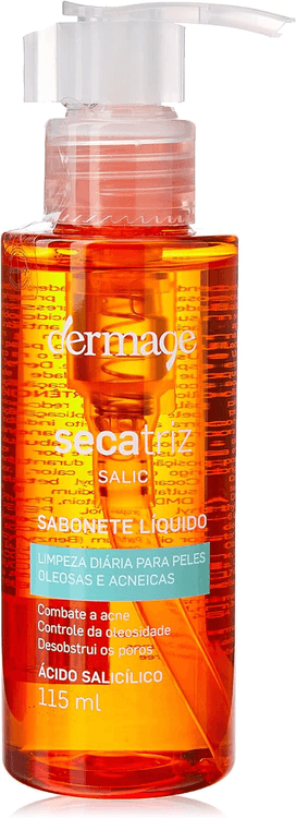 dermage-sabonete-liquido-secatriz-salic-gel-115ml - Imagem