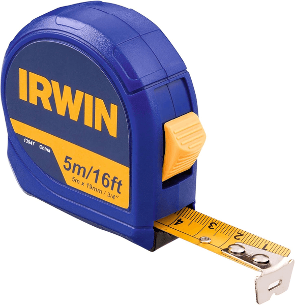 irwin-trena-manual-standard-5m-ferramenta-essencial-para-tirar-medidas-com-precisao-modelo-iw13947 - Imagem