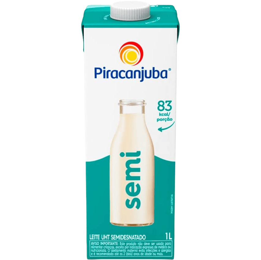 leite-semidesnatado-piracanjuba-1l - Imagem