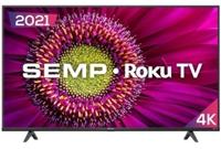 smart-tv-semp-roku-led-50-rk8500-4k-uhd-hdr-wi-fi-dual-band-4-hdmi-1-usb-com-controle-por-aplicativo - Imagem