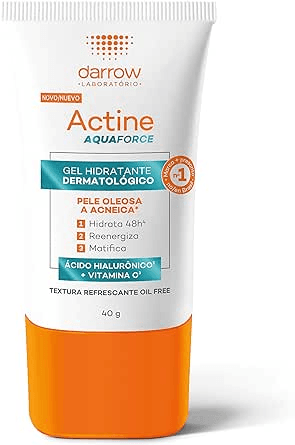 actine-aquaforce-gel-hidratante-dermatologico-darrow - Imagem