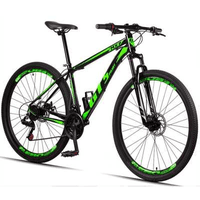 bicicleta-29-gt-sprint-mx7-21-marchas-freio-disco-mtb-aluminio-pretoverde - Imagem