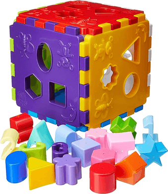 brinquedo-educativo-cubo-didatico-com-blocos-merco-toys - Imagem