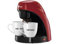 cafeteira-eletrica-lenoxx-pca-031-preta-e-vermelha-2-xicaras - Imagem