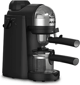 cafeteira-espresso-arno-mini-espresso-compacta-1000w-com-acabamento-inox-bico-vaporizador-para-leite-e-4-bar-de-pressao-cmme-127v - Imagem