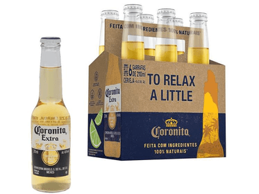 cerveja-corona-coronita-extra-lager-6-unidades-210ml - Imagem
