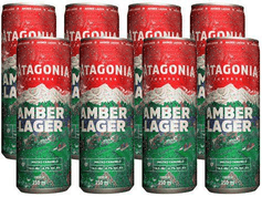 cerveja-patagonia-amber-lager-8-unidades-350ml - Imagem