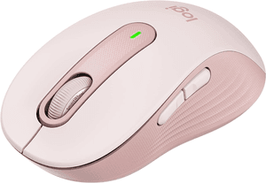 mouse-sem-fio-logitech-signature-m650-l-com-design-de-tamanho-padrao-clique-silencioso-botoes-laterais-personalizaveis-conexao-usb-e-bluetooth-branco - Imagem
