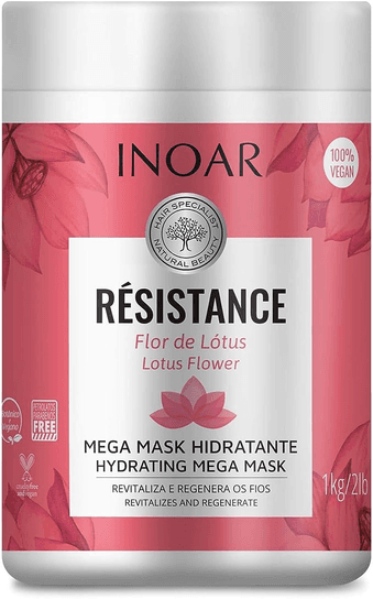 inoar-resistance-flor-de-lotus-mascara-1000-g-inoar - Imagem