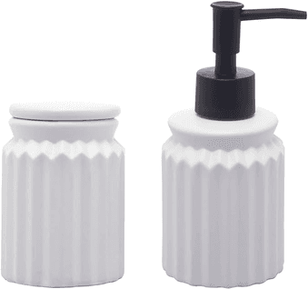 lyor-conjunto-2-pecas-de-ceramica-para-banheiro-stripes-branco - Imagem
