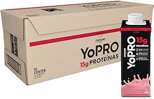 pack-yopro-bebida-lactea-uht-morango-15g-de-proteinas-250ml-24-unidades - Imagem