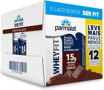 parmalat-wheyfit-pack-bebida-lactea-chocolate-15g-de-proteina-250-ml-12-unidades - Imagem