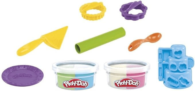 play-doh-massinha-kit-bolos-divertidos-cores-variadas - Imagem