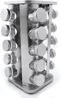 porta-temperos-condimentos-inox-20-potes-com-base-giratorio-inox - Imagem