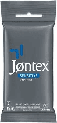 preservativo-camisinha-jontex-sensitive-6-unidades - Imagem